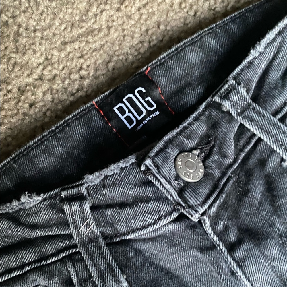 Black Washed BDG Skinny Jeans